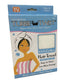 Turbie Twist White Super-absorbent Hair Towel cotton 1 pack
