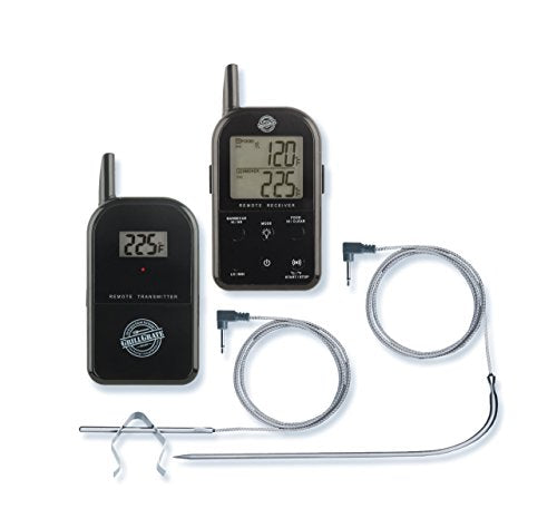 Grill Grate Black Et732 Black Bbq Smoker Meat Thermometer