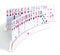 Arc Playing Cards Holder (Set of 4) | Playing Card Holders for Seniors & Kids Card Holder | Curved Game Card Holder Design Prevents Viewing of Cards | Holds 15 Cards | Playing Card Holder for Poker