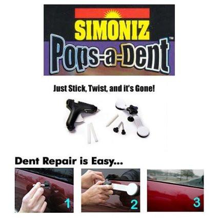 Pops-a-dent Dent & Ding Auto Car Repair KIT Popper DIY