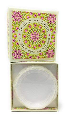 Greenwich Bay Trading Co. Scented Dusting Powder, Lemon Verbena, 4 Ounce.