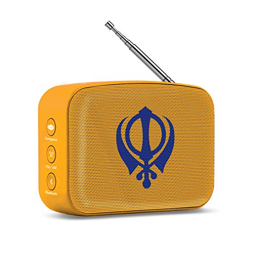 Saregama Carvaan Mini Gurbani - Bluetooth Speaker (Saffron Orange)